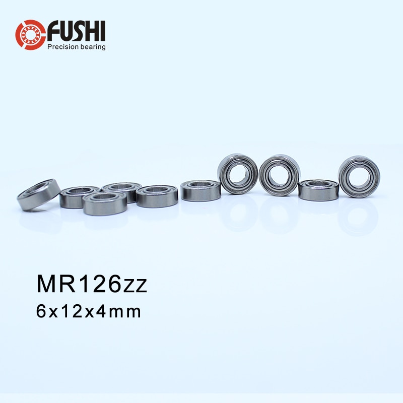 Mr126zz ABEC-1 (500 pcs) 6x12x4mm    L-1260ZZ